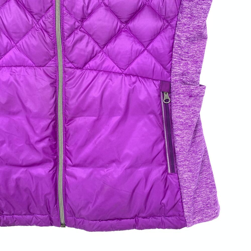 Lululemon Down For A Run Quilted Puffer Vest Womens Size 10 Purple Heather - Picture 5 of 7